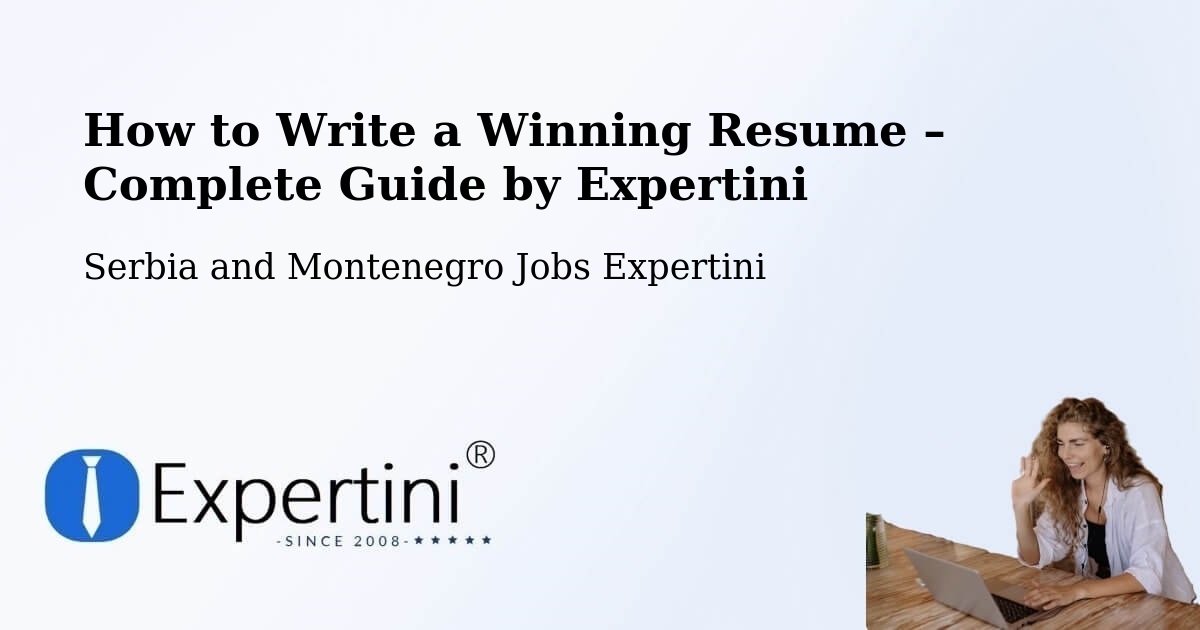 Resume Writing Guide for Job Seekers – Thunder Bay - Thunder Bay, Serbia and Montenegro Jobs Expertini